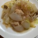 めんつゆで簡単アレンジ！キャベツとムネ肉蒸し炒め